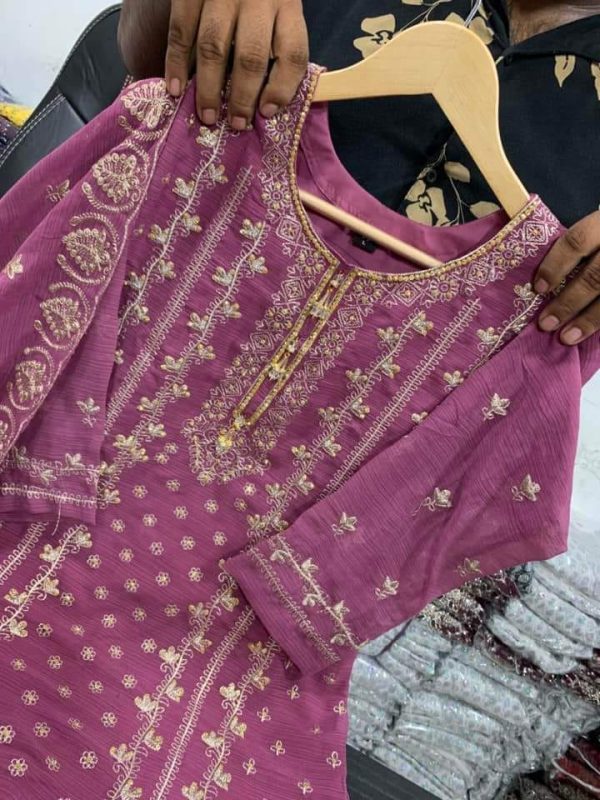 Indian readymade nayra cut 4pis - Image 3