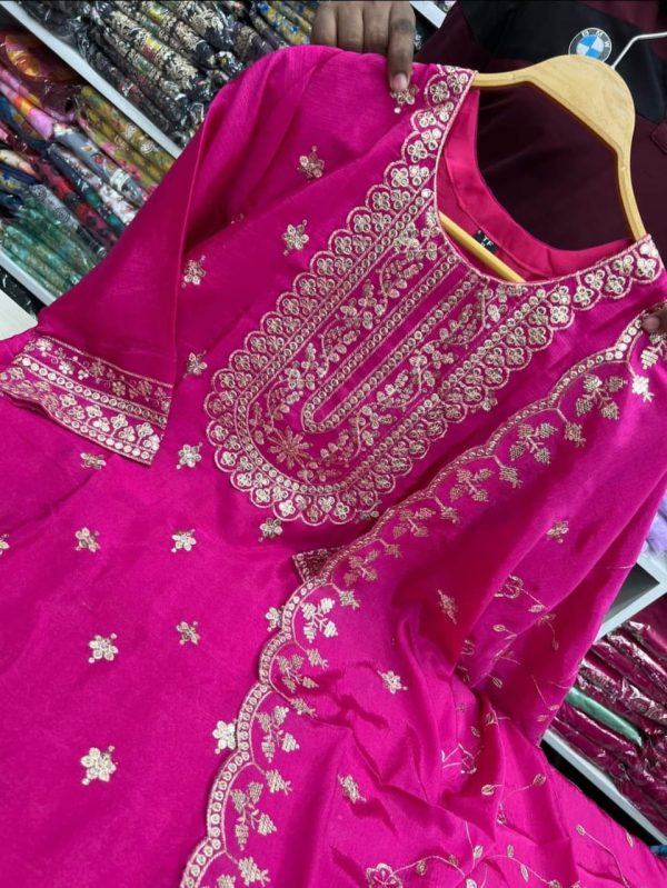 Indian readymade nayra cut 4pis - Image 3