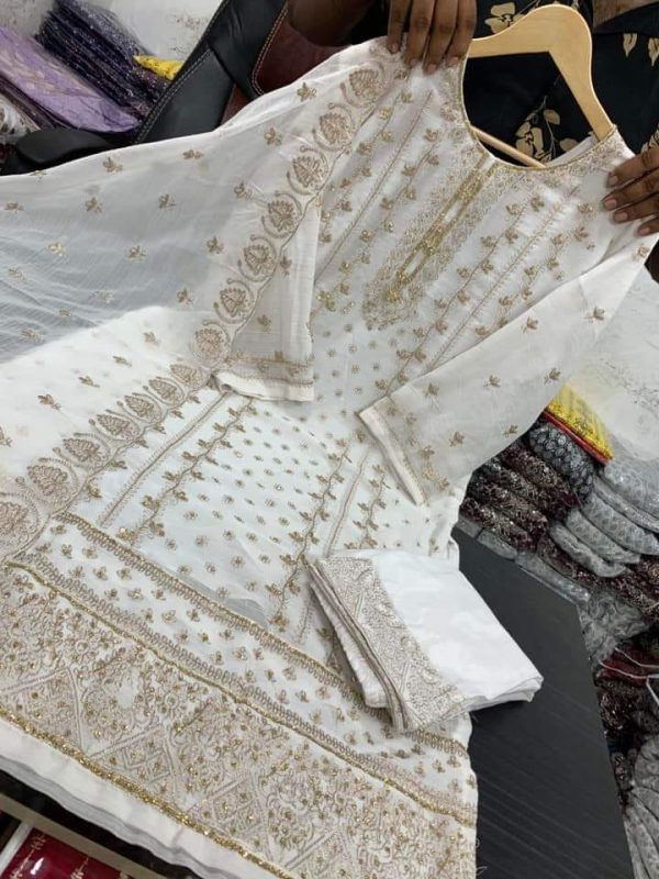 Indian readymade nayra cut 4pis - Image 3