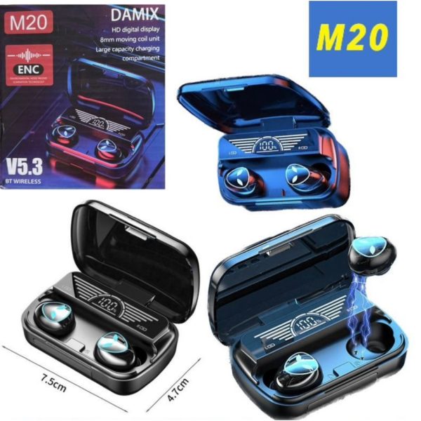 M20 Wireless TWS with Noise Cancellation (100% Original) - Image 3