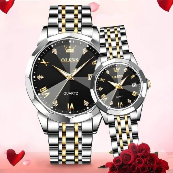 Olevs Couple Watch(With Explosive Box)
