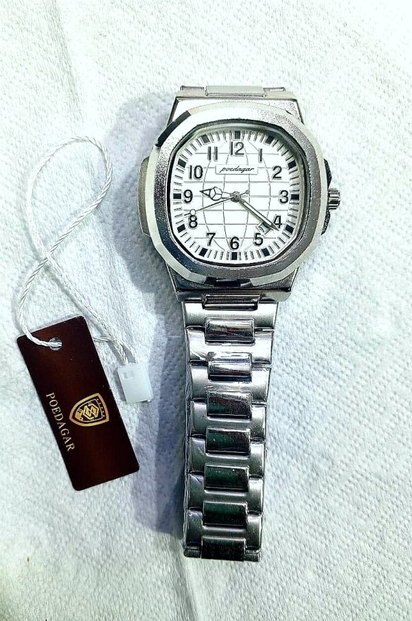 Poedagar 613 Luxury Stainless Steel Strap Watch(রিয়েল পিক)