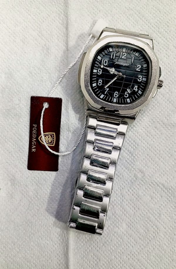 Poedagar 613 Luxury Stainless Steel Strap Watch(রিয়েল পিক)