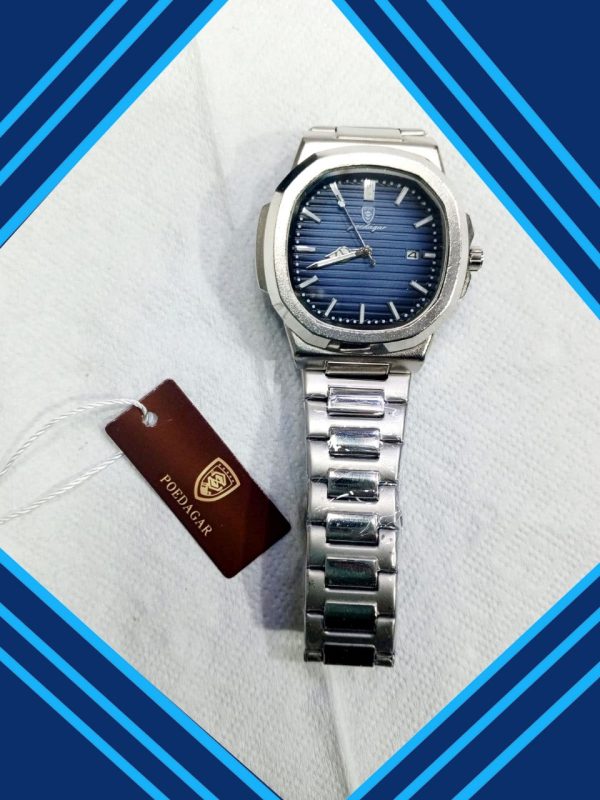 Poedagar 613 Luxury Stainless Steel Strap Watch(রিয়েল পিক)