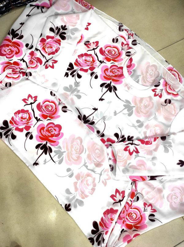 Rose Angel Gown Dress - Image 3
