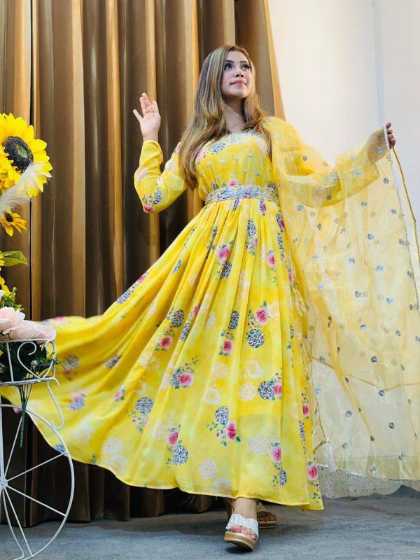 Tissue anarkoli Gown - Image 4