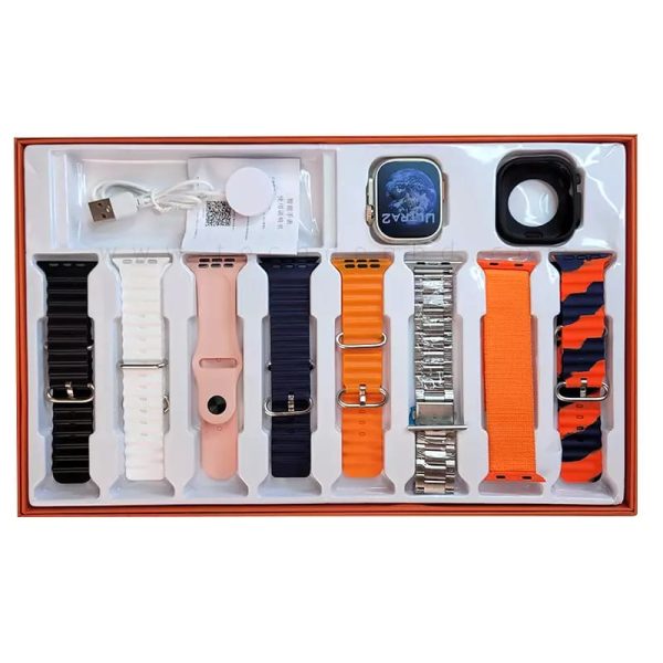 Y80 Ultra Smartwatch With 8 Strap - Image 3