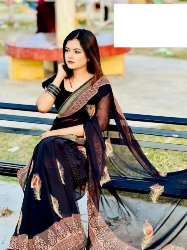 অরিজিনাল ইন্ডিয়ান সিল্ক শাড়ি