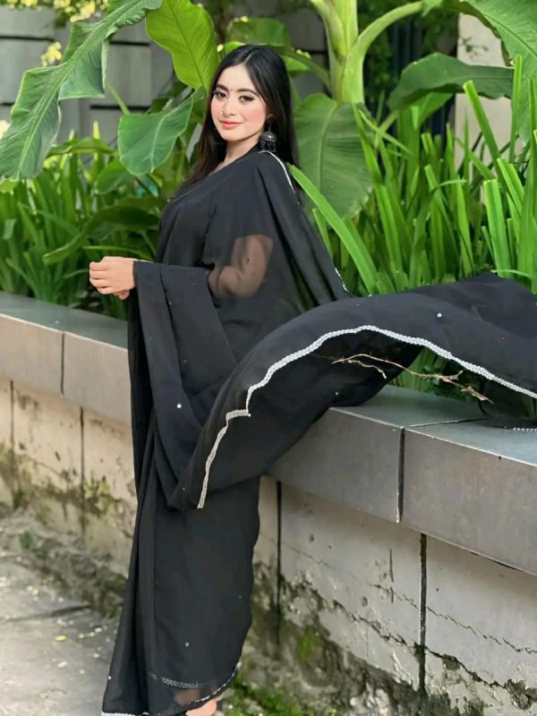উন্নতমানের জর্জেট শাড়ি - Image 3
