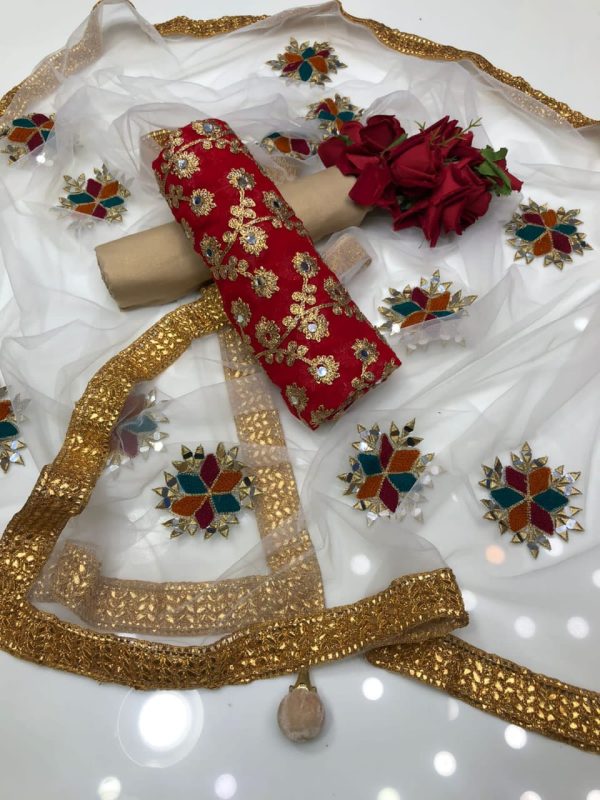 এমব্রয়ডারি থ্রি পিস - Image 6