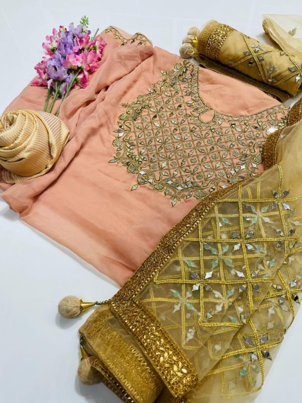 এমব্রয়ডারি থ্রি পিস - Image 2