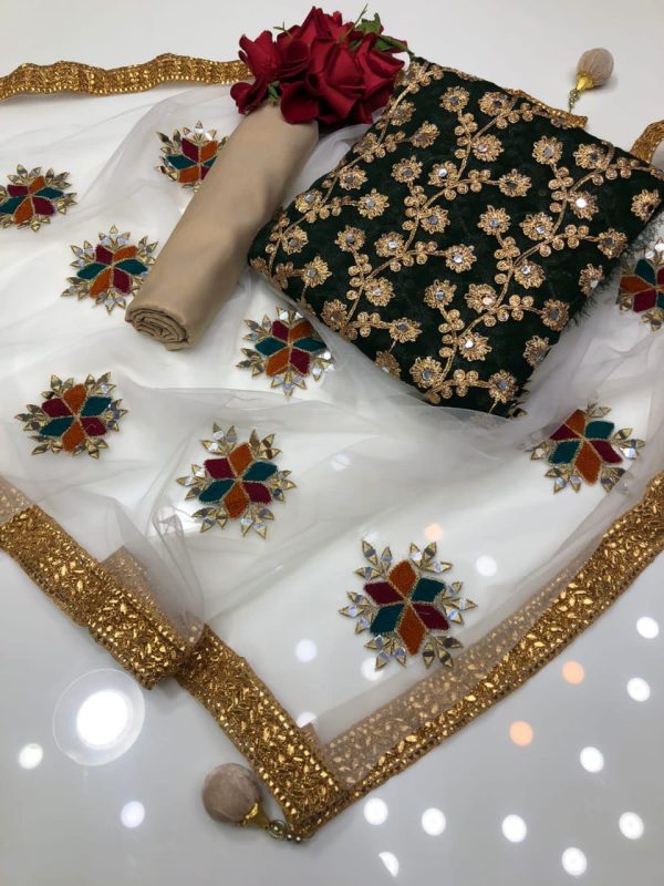 এমব্রয়ডারি থ্রি পিস