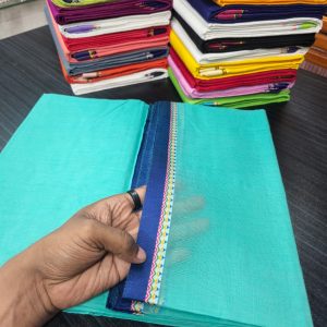 কটন নকশি পাড় শাড়ি