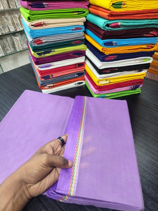 কটন নকশি পাড় শাড়ি