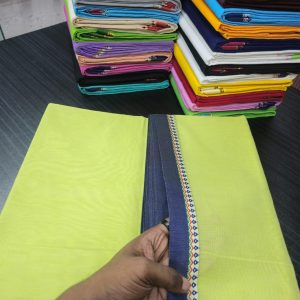 কটন নকশি পাড় শাড়ি