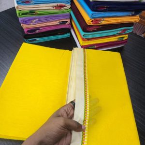 কটন নকশি পাড় শাড়ি