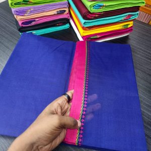 কটন নকশি পাড় শাড়ি