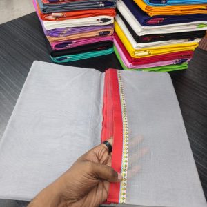 কটন নকশি পাড় শাড়ি