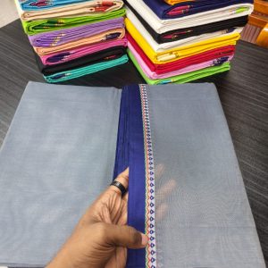 কটন নকশি পাড় শাড়ি