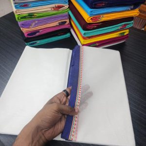 কটন নকশি পাড় শাড়ি