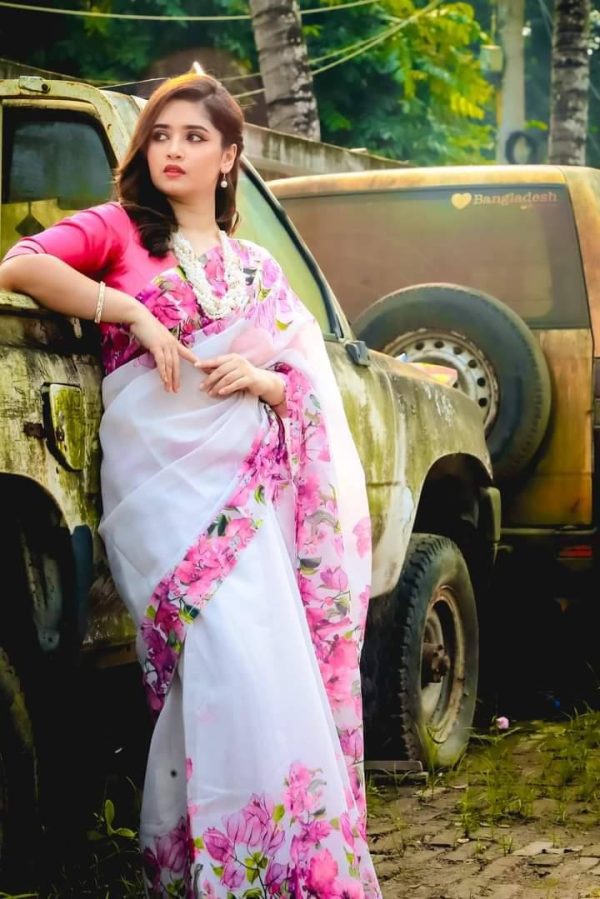চান্দুরি সিল্ক নতুন শাড়ি