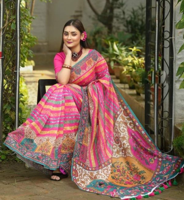চান্দুরি সিল্ক ভাইরাল শাড়ির কালেকশন