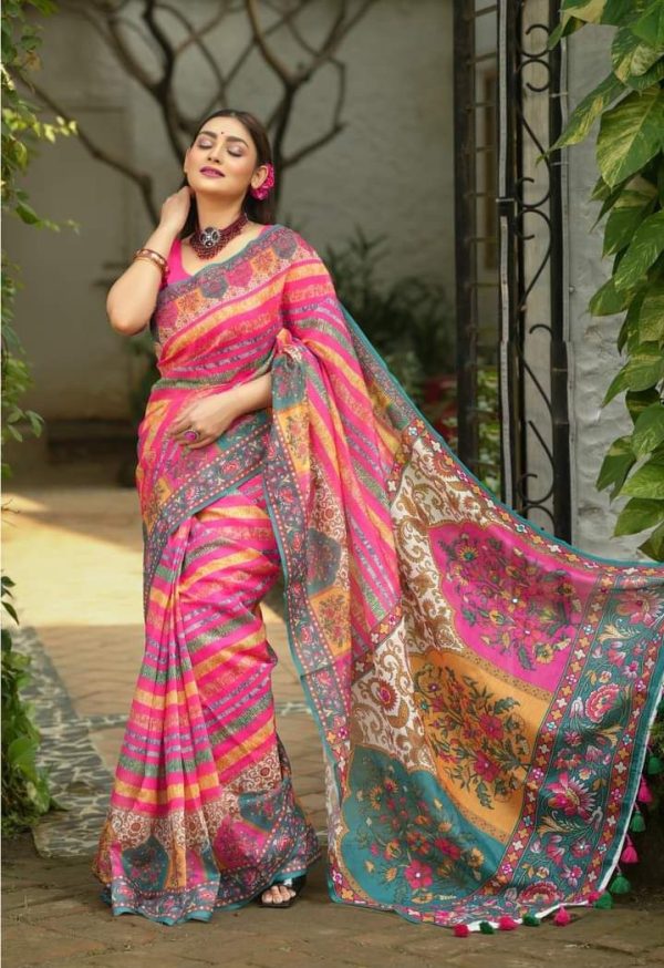 চান্দুরি সিল্ক ভাইরাল শাড়ির কালেকশন