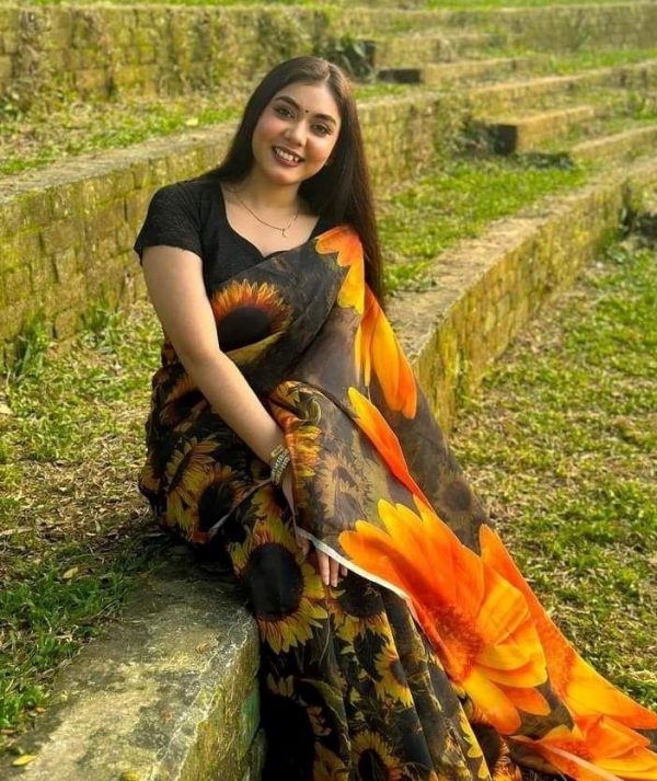 চান্দুরি সিল্ক শাড়ি - Image 3