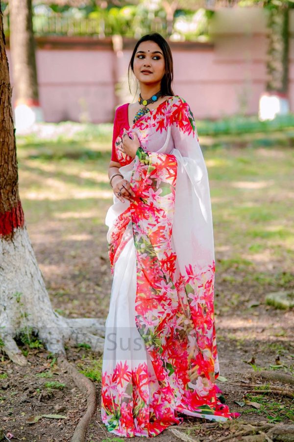 চান্দুরি সিল্ক শাড়ি