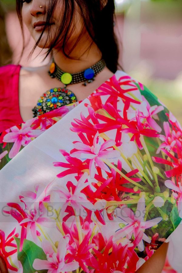 চান্দুরি সিল্ক শাড়ি - Image 3