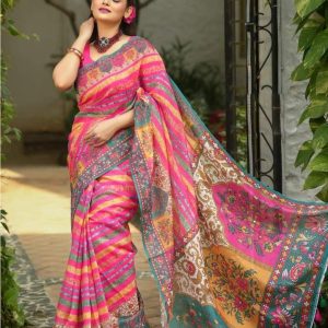 চান্দুরি সিল্ক শাড়ি