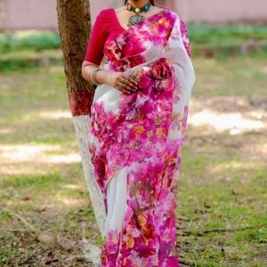 চান্দুরি সিল্ক শাড়ি