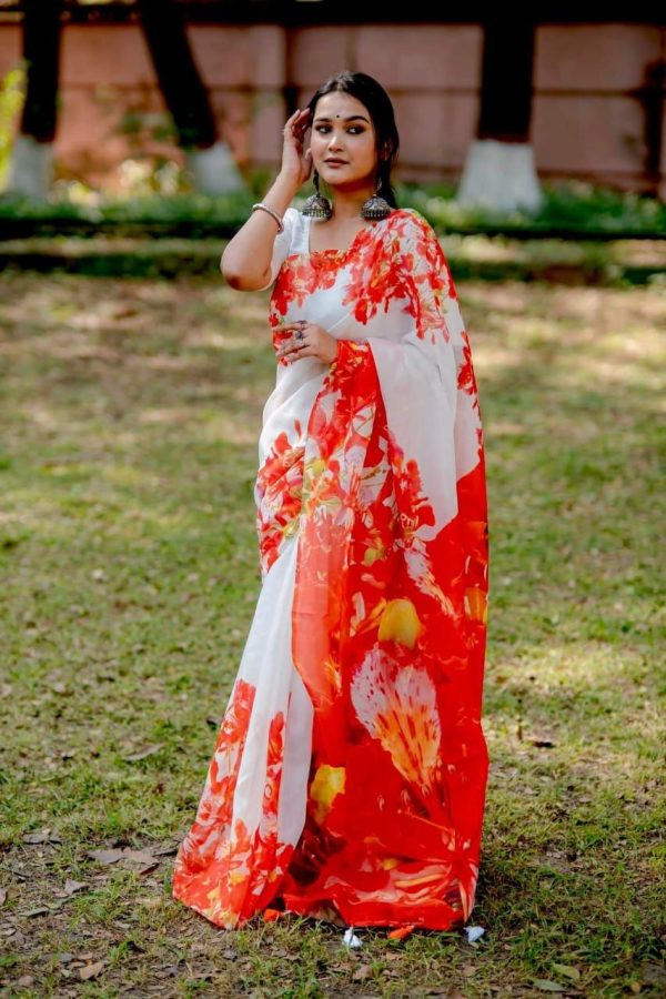 চান্দুরি সিল্ক শাড়ি