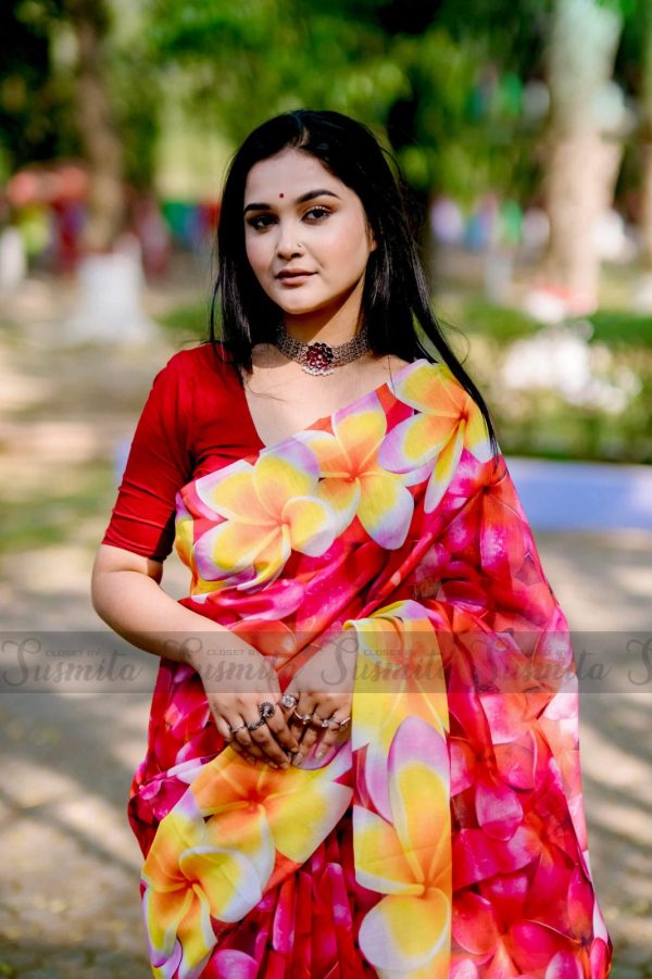 চান্দুরি সিল্ক শাড়ি
