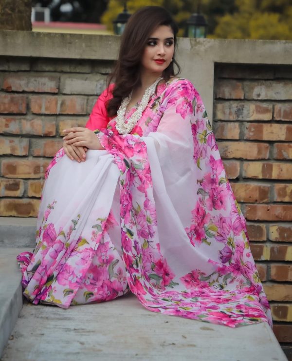 চান্দুরি সিল্ক শাড়ি - Image 2