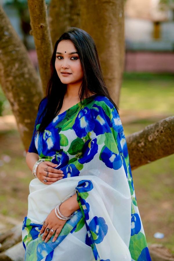 চান্দুরি সিল্ক শাড়ি - Image 3