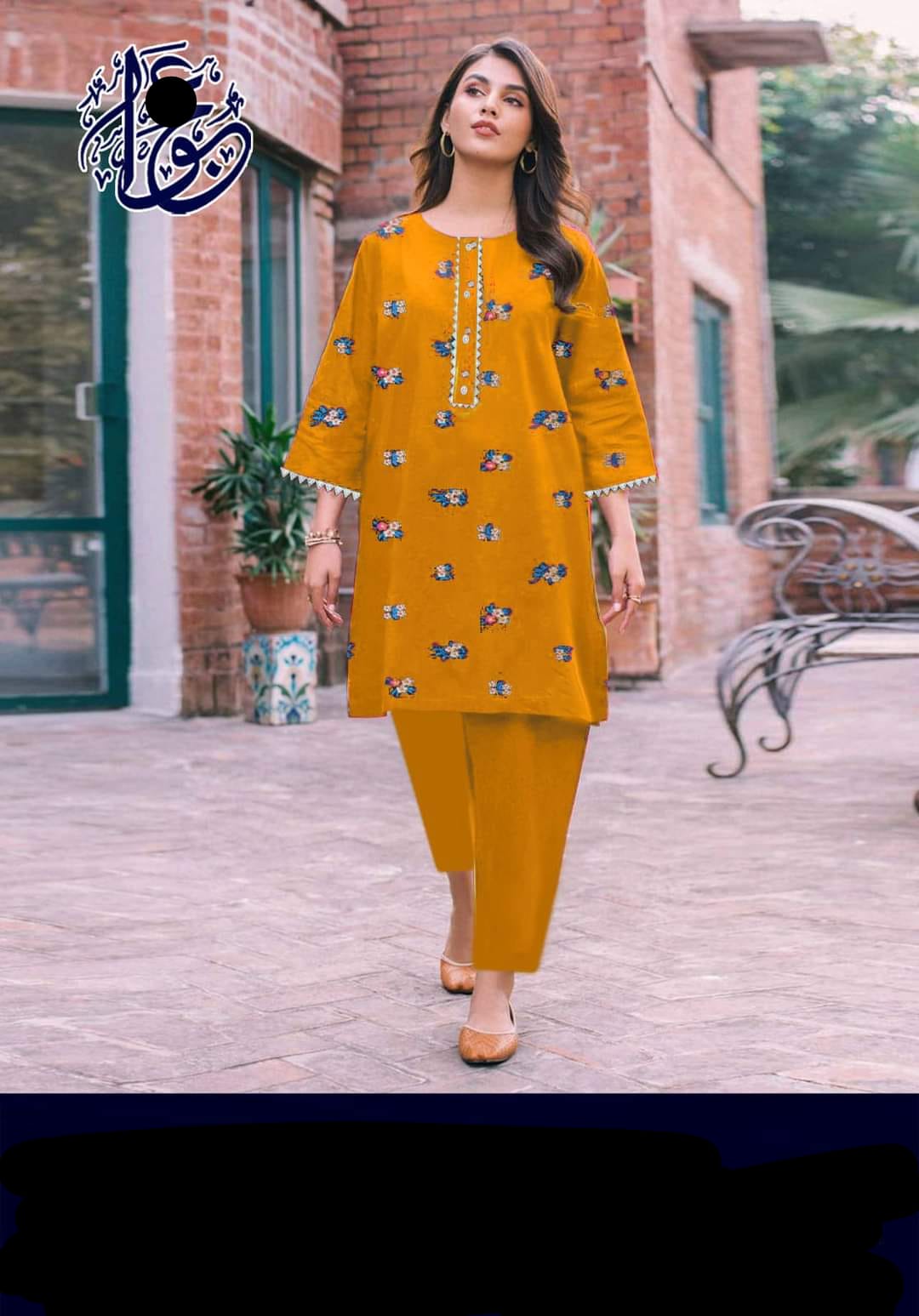 পাকিস্তানি ডিজাইনের টু পিস কালেকশন (জামা+প্যান্ট)