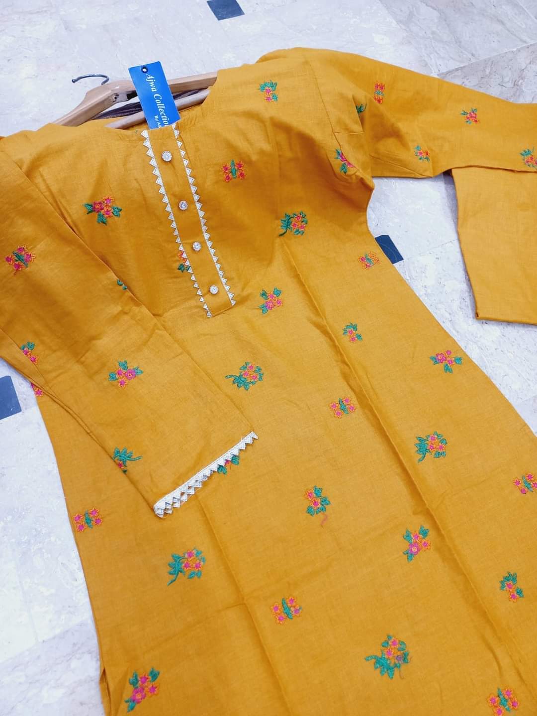 পাকিস্তানি ডিজাইনের টু পিস কালেকশন (জামা+প্যান্ট) - Image 3