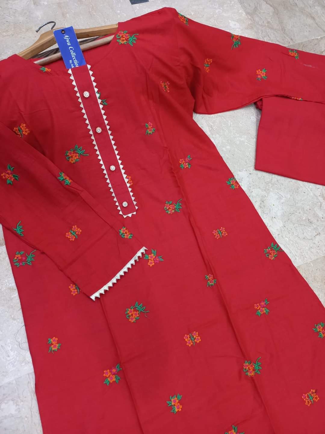 পাকিস্তানি ডিজাইনের টু পিস কালেকশন (জামা+প্যান্ট) - Image 3