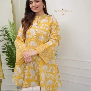 পিওর কটন কাপড়ের টপস টু পিস কালেকশন