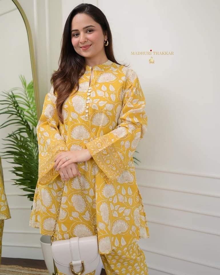 পিওর কটন কাপড়ের টপস টু পিস কালেকশন