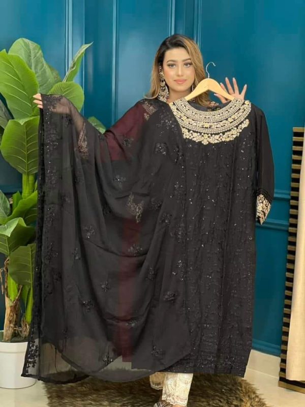 ফোর পিস পাটি ড্রেস💙