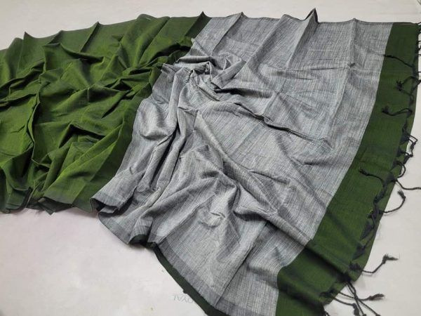 রুচিশীল ডিজাইন এন্ডি কটন সুতি শাড়ি