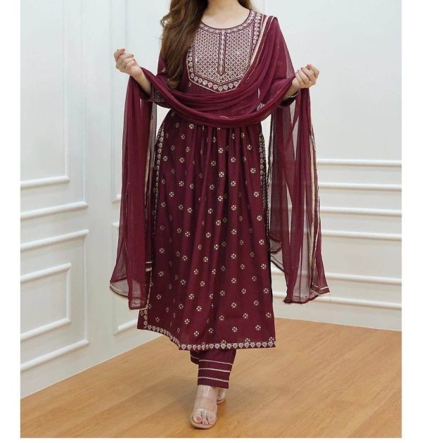 রেডিমেড নায়রা থ্রি পিস