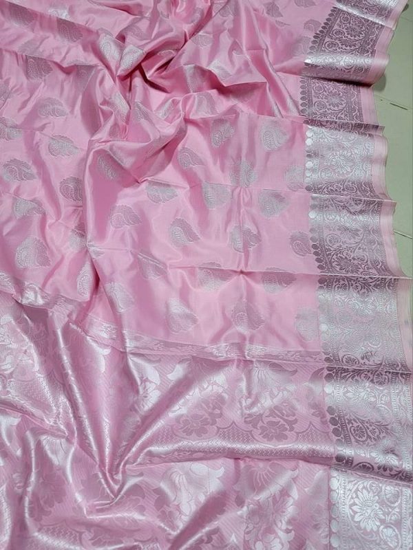 সফ্ট সিল্ক কাতান শাড়ী