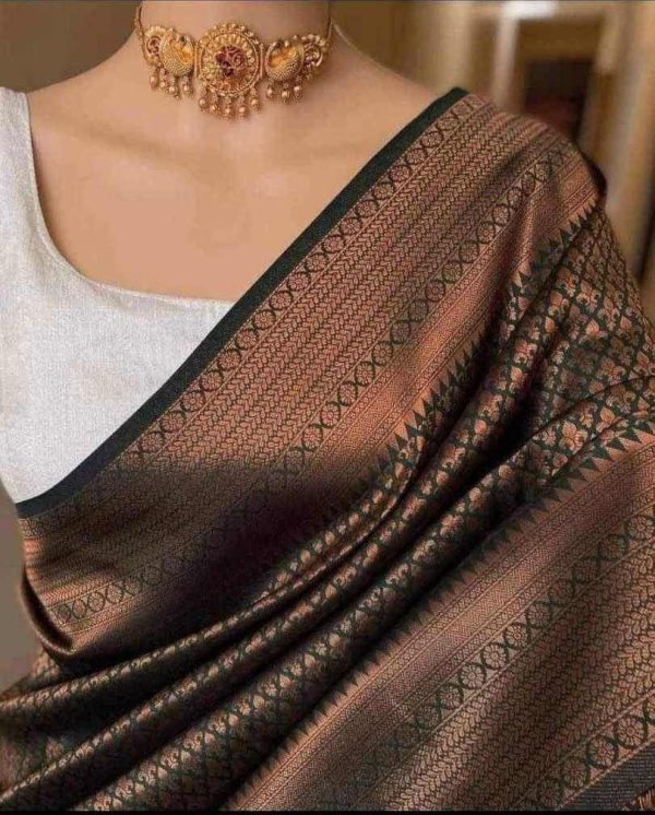 সফ্ট সিল্ক কাতান শাড়ী