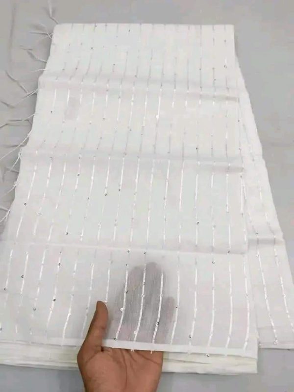 স্টাইলিশ চুমকি শাড়ি