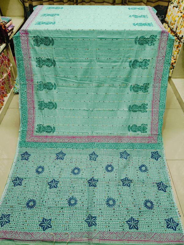 হাফ সিল্ক শাড়ি