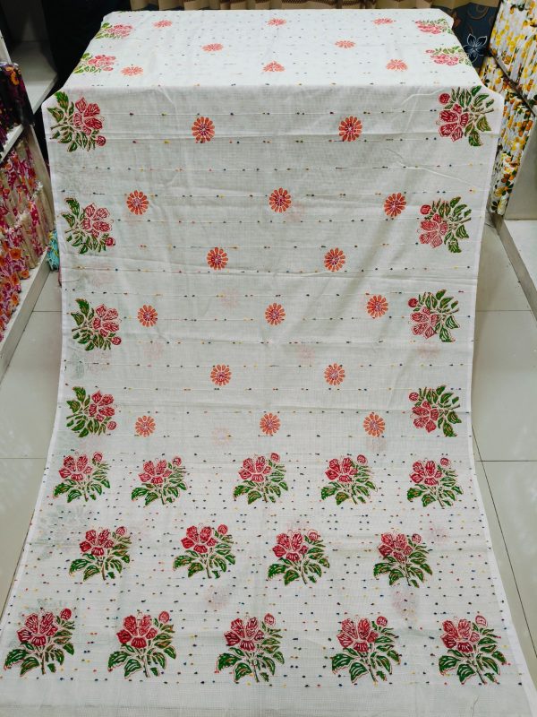 হাফ সিল্ক শাড়ি