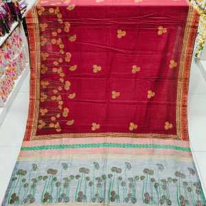 হাফ সিল্ক শাড়ি